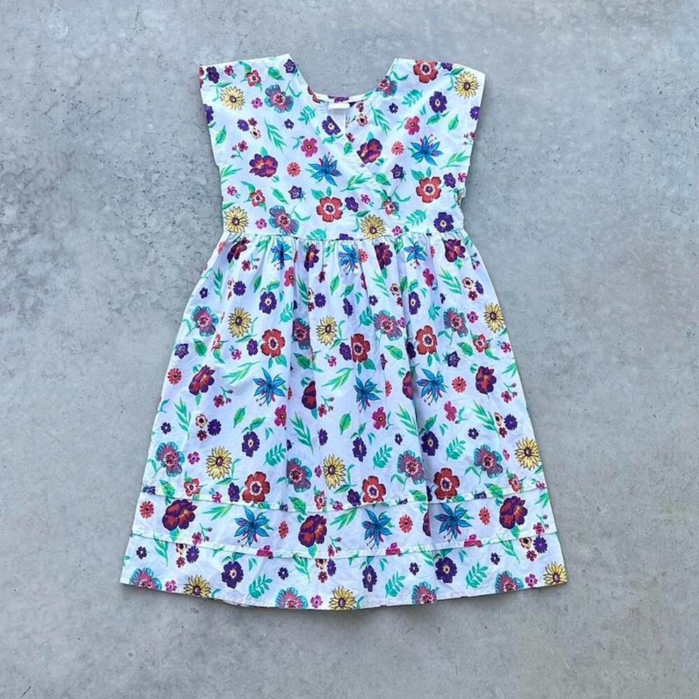 Vintage Y2K Floral Babydoll Dress XS-Small